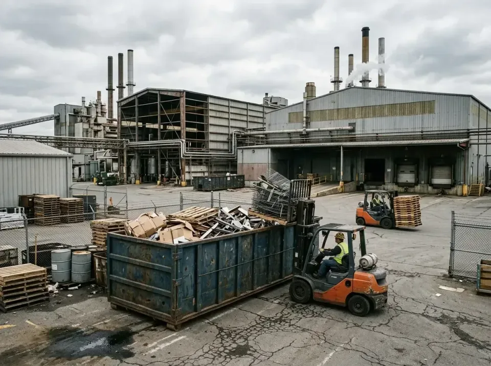 industrial-factory-scrap-conta-003 — frequently asked questions, Cheap Roll-off Dumpster Rentals in Rushville, IN